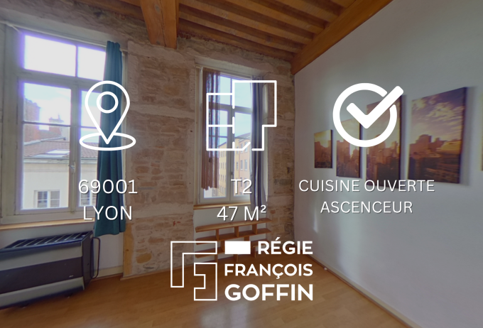 Offres de location Appartement Lyon (69001)