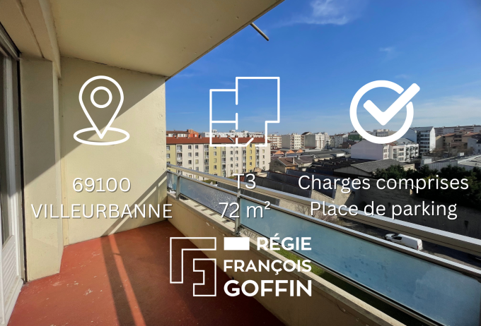 Offres de location Appartement Villeurbanne (69100)