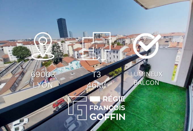 Offres de location Appartement Lyon (69003)