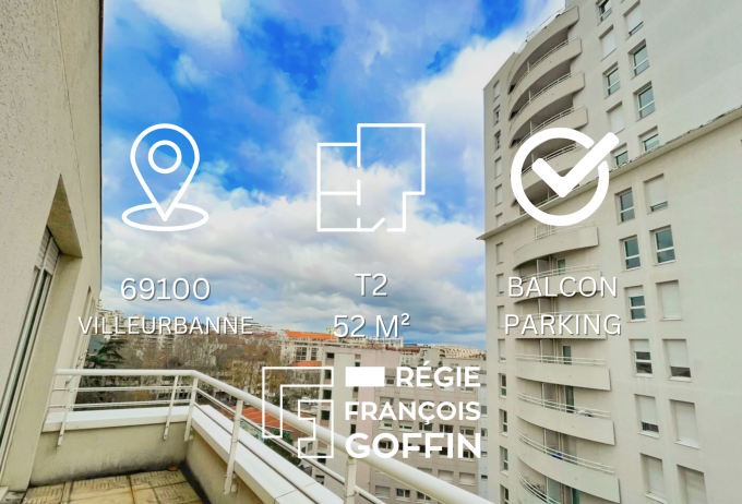 Offres de location Appartement Villeurbanne (69100)