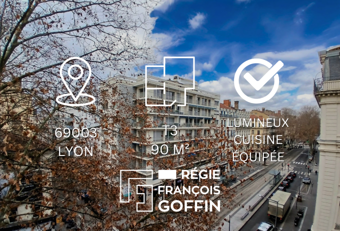 Offres de location Appartement Lyon (69003)