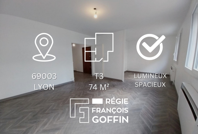 Offres de location Appartement Lyon (69003)