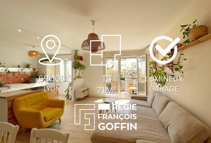 Offres de location Appartement Lyon (69008)