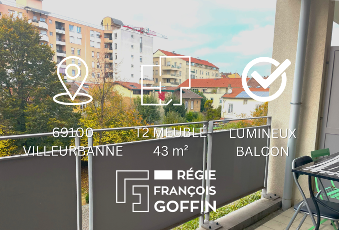 Offres de location Appartement Villeurbanne (69100)