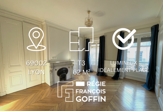 Offres de location Appartement Lyon (69002)