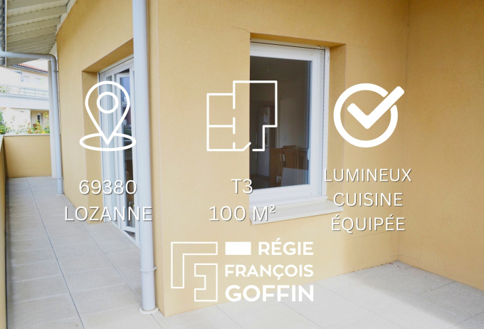 Offres de location Appartement Lozanne (69380)
