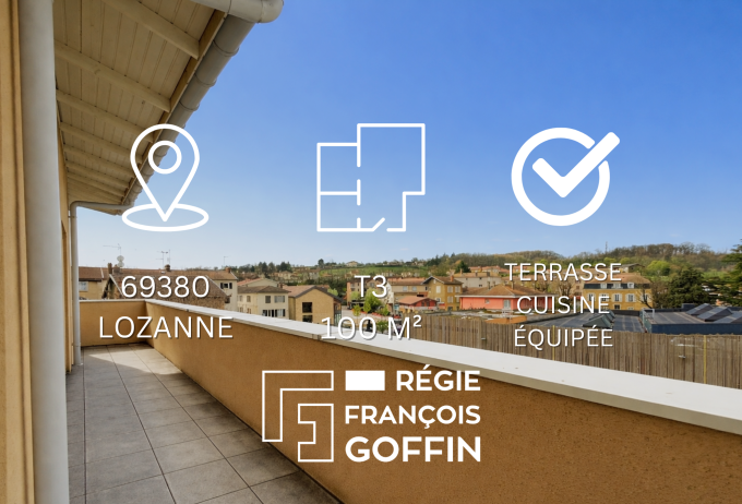 Offres de location Appartement Lozanne (69380)