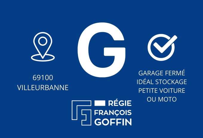 Offres de location Garage Villeurbanne (69100)