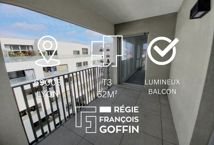 Offres de location Appartement Lyon (69008)