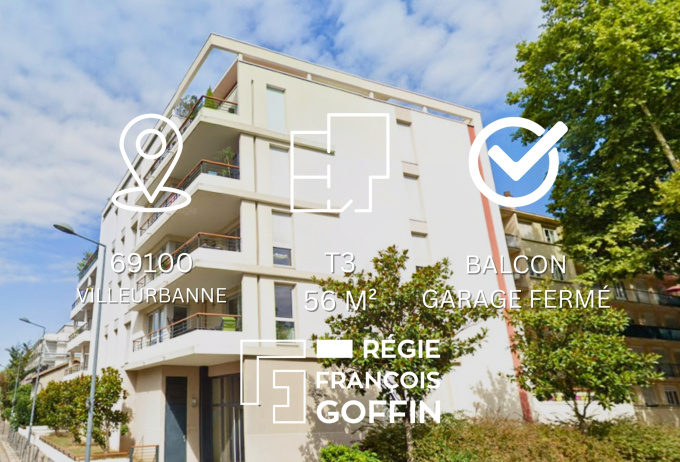 Offres de location Appartement Villeurbanne (69100)